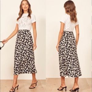 Reformation Bea Skirt- Daisy Chain